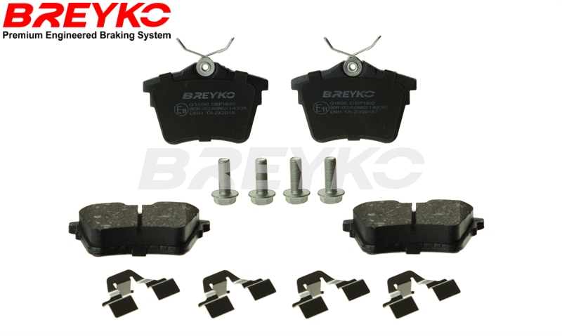 DAVID VASCO Q1596 BREYKO PREMIUM Brake Pad Set, disc brake