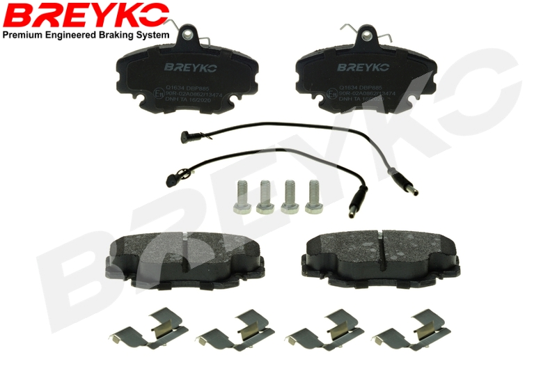 DAVID VASCO Q1634 BREYKO PREMIUM Brake Pad Set, disc brake