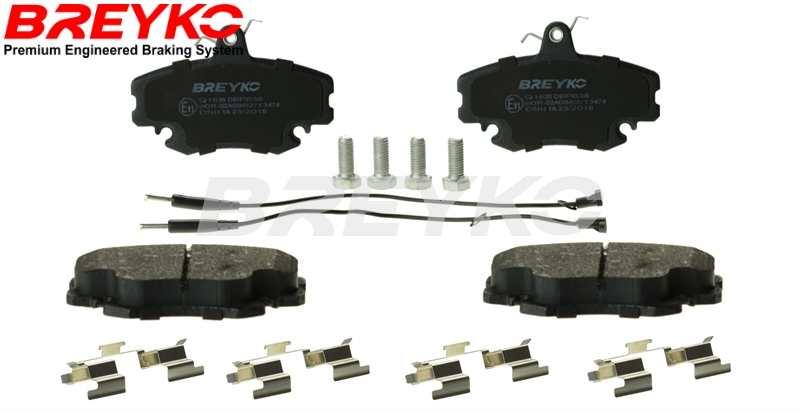DAVID VASCO Q1635 BREYKO PREMIUM Brake Pad Set, disc brake