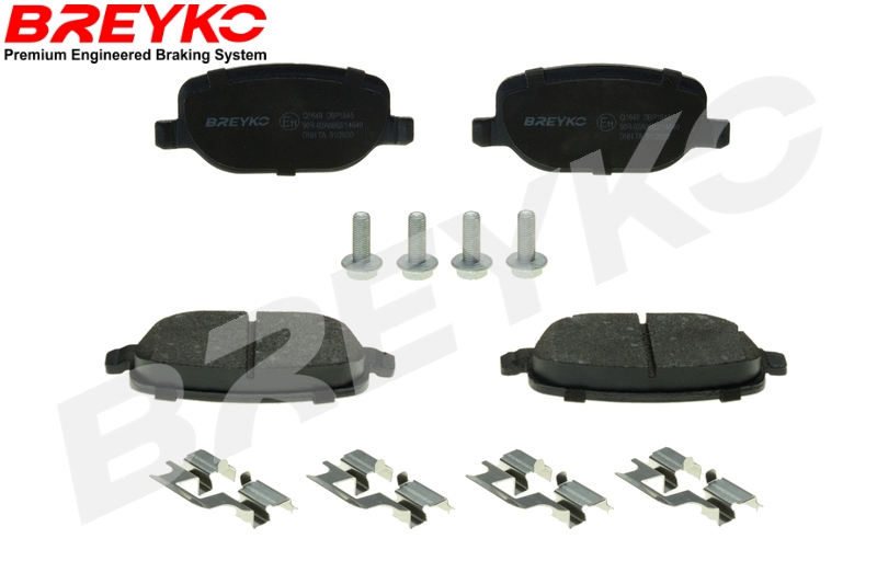 DAVID VASCO Q1649 BREYKO PREMIUM Brake Pad Set, disc brake