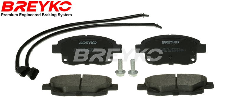 DAVID VASCO Q1725 BREYKO PREMIUM Brake Pad Set, disc brake