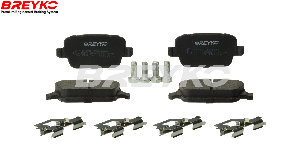 DAVID VASCO Q1732 BREYKO PREMIUM Brake Pad Set, disc brake