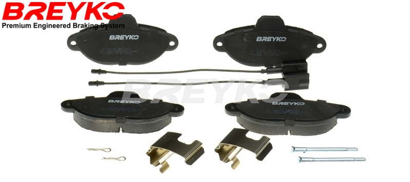 DAVID VASCO Q1745 BREYKO PREMIUM Brake Pad Set, disc brake