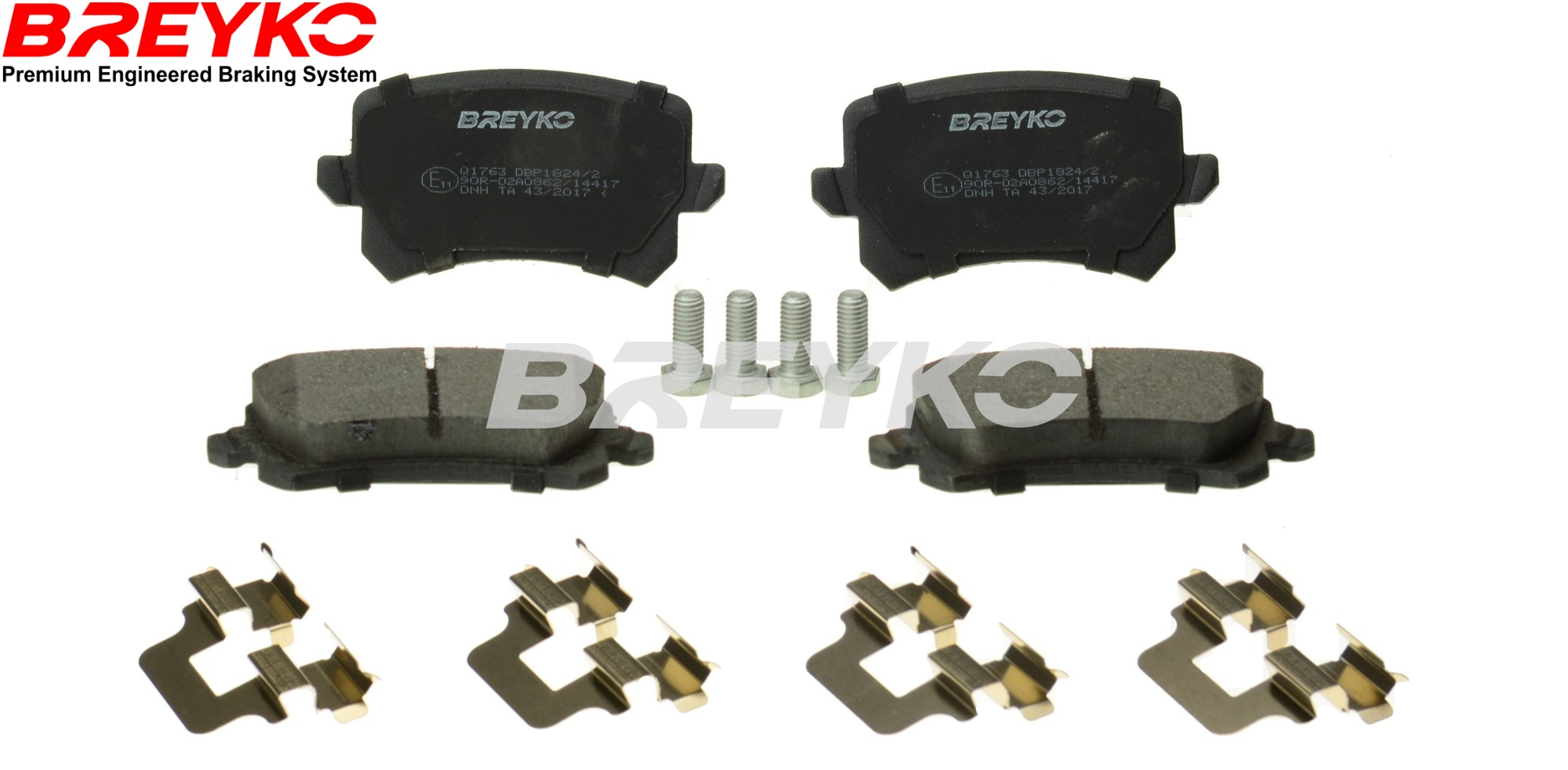 DAVID VASCO Q1763 BREYKO PREMIUM Brake Pad Set, disc brake