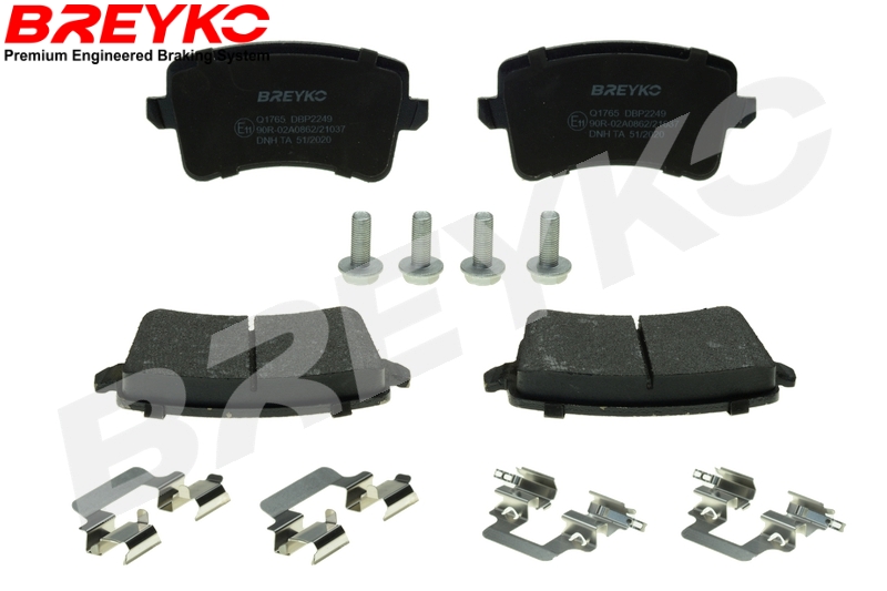 DAVID VASCO Q1765 BREYKO PREMIUM Brake Pad Set, disc brake