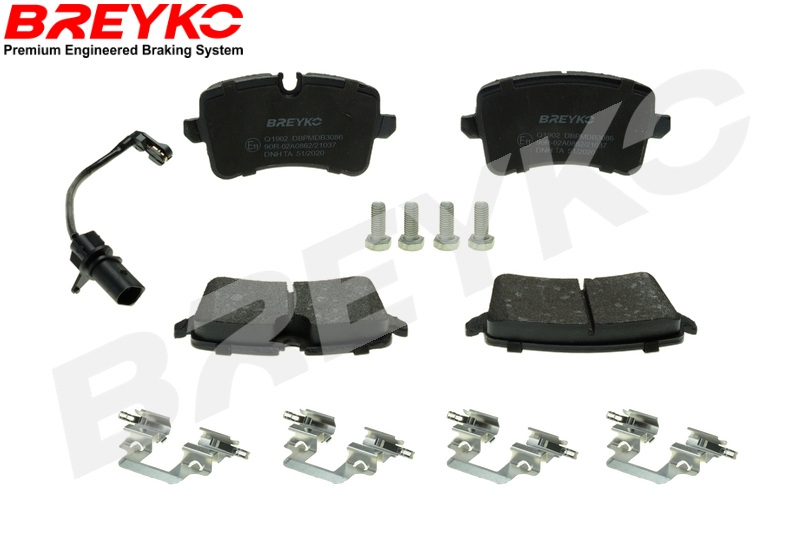 DAVID VASCO Q1902 BREYKO PREMIUM Brake Pad Set, disc brake