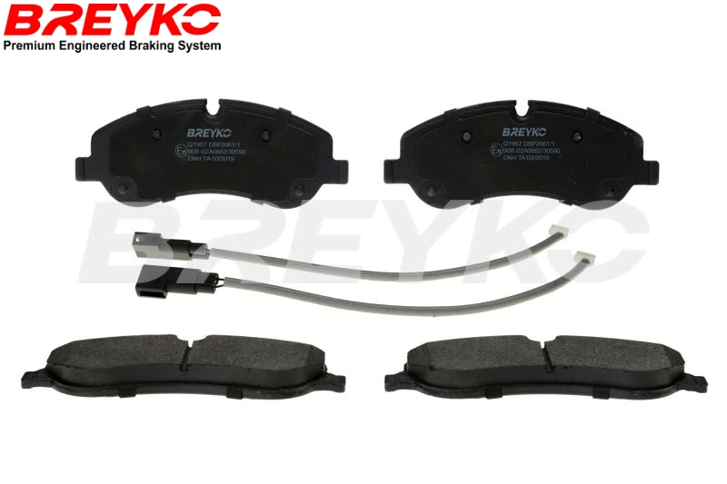 DAVID VASCO Q1967 BREYKO PREMIUM Brake Pad Set, disc brake