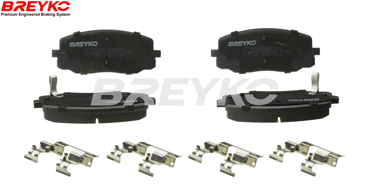 DAVID VASCO Q3369 BREYKO PREMIUM Brake Pad Set, disc brake
