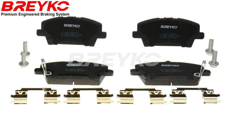 DAVID VASCO Q3407 BREYKO PREMIUM Brake Pad Set, disc brake