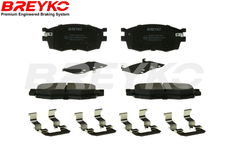 DAVID VASCO Q3420 BREYKO PREMIUM Brake Pad Set, disc brake
