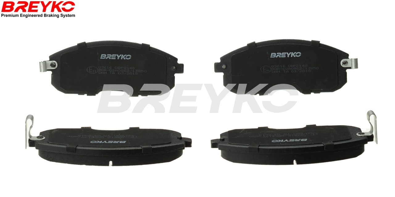 DAVID VASCO Q3616 BREYKO PREMIUM Brake Pad Set, disc brake