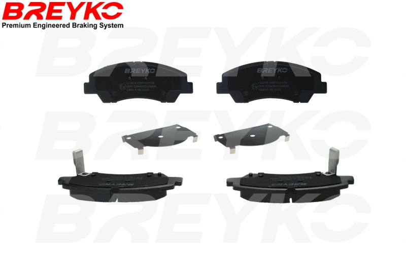 DAVID VASCO Q3618 BREYKO PREMIUM Brake Pad Set, disc brake