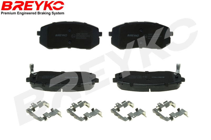 DAVID VASCO Q3647 BREYKO PREMIUM Brake Pad Set, disc brake