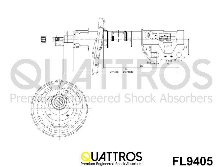 DAVID VASCO FL9405 Shock Absorber