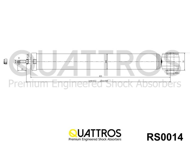 DAVID VASCO RS0014 Shock Absorber
