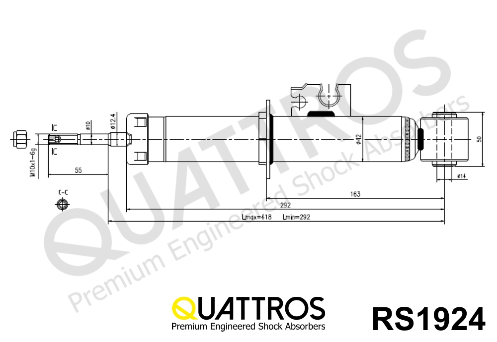 DAVID VASCO RS1924 QUATTROS Shock Absorber