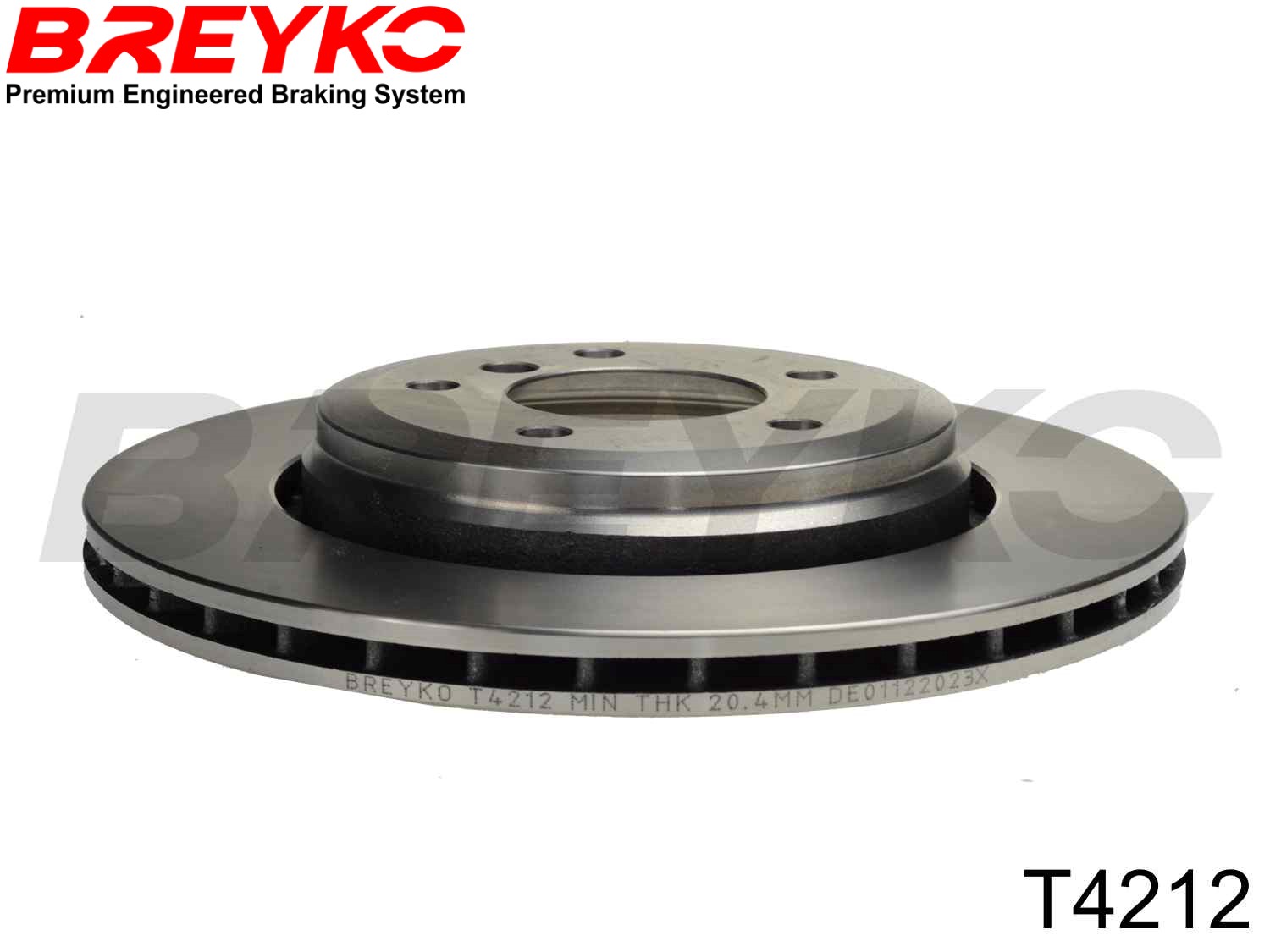 DAVID VASCO T4212 BREYKO Brake Disc