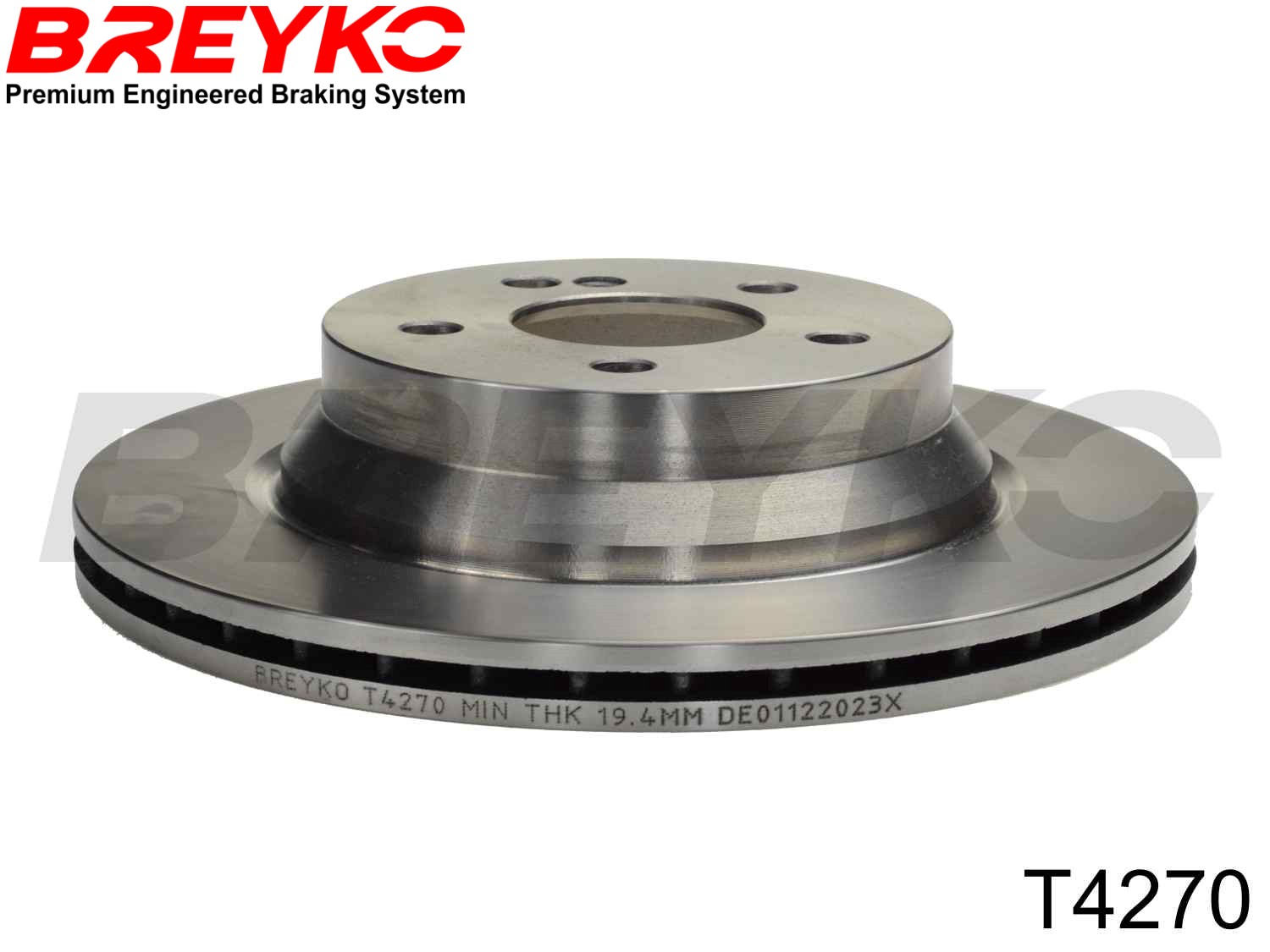 DAVID VASCO T4270 BREYKO Brake Disc