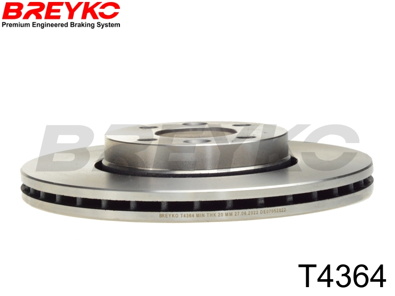 DAVID VASCO T4364 BREYKO Brake Disc