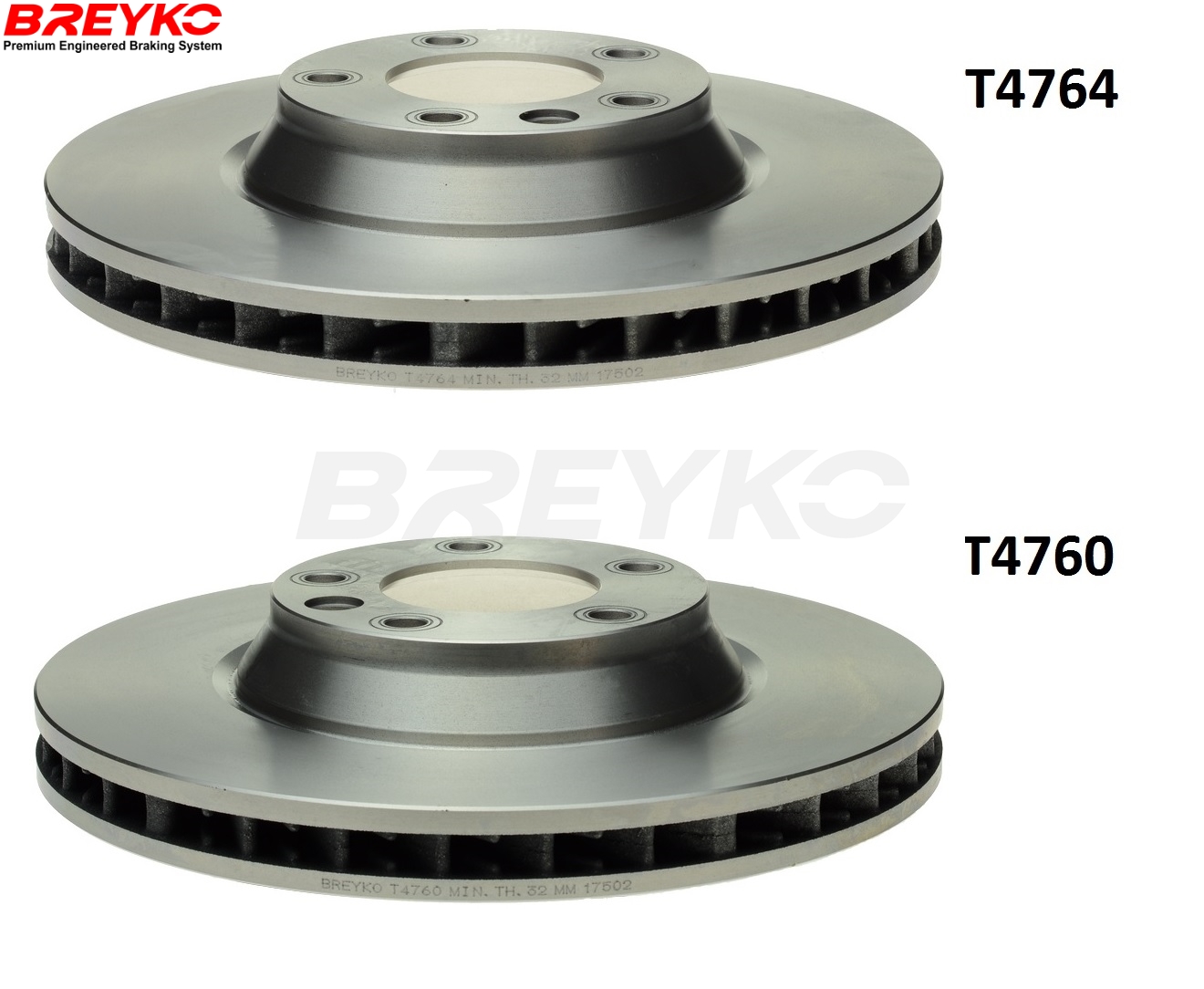DAVID VASCO T4760 BREYKO Brake Disc