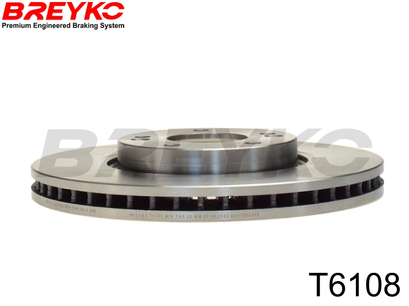 DAVID VASCO T6108 BREYKO Tarcza hamulcowa