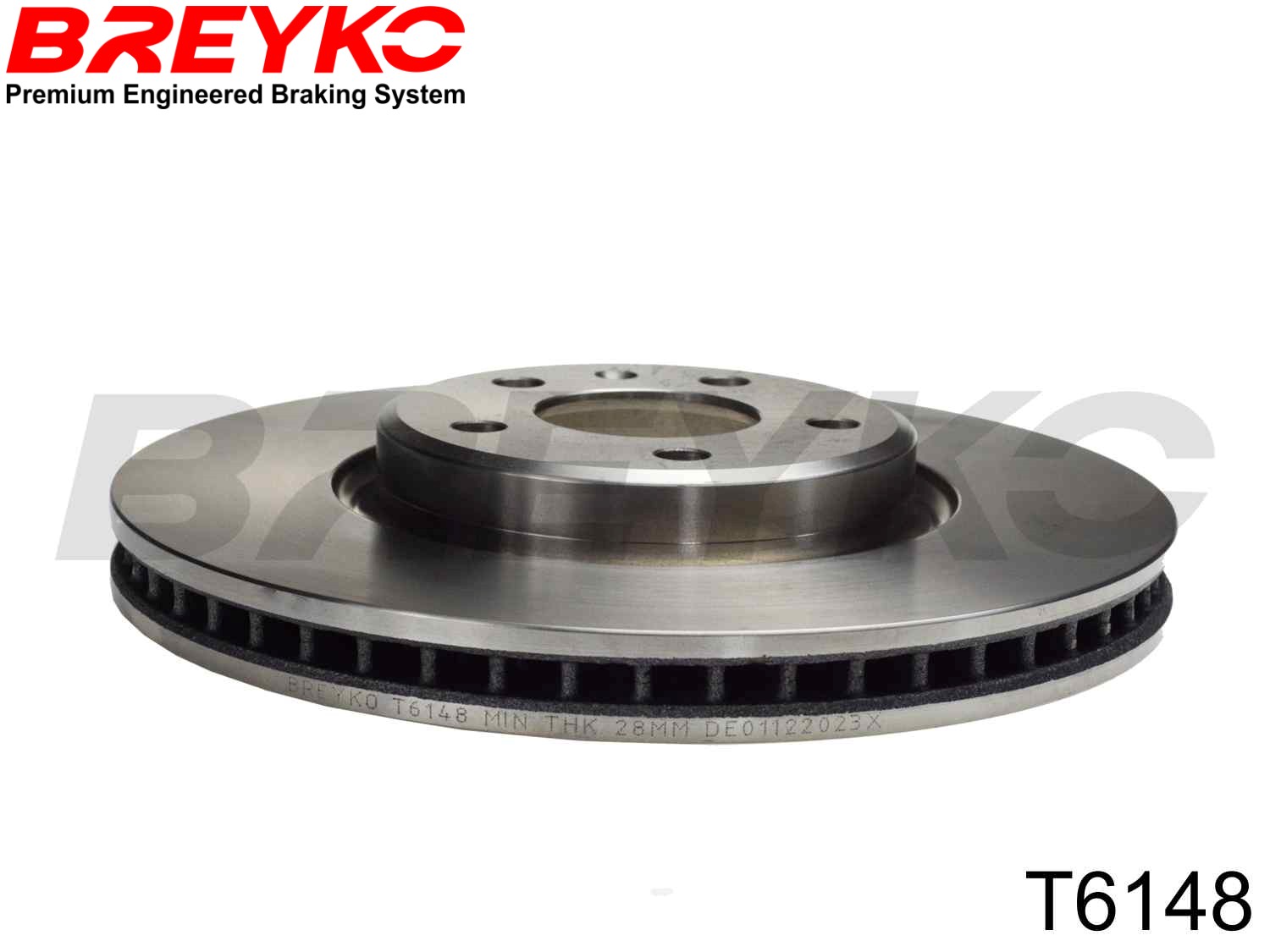 DAVID VASCO T6148 BREYKO Brake Disc