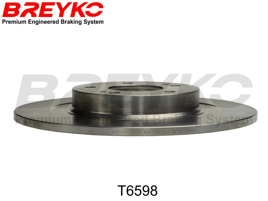 DAVID VASCO T6598 BREYKO Brake Disc