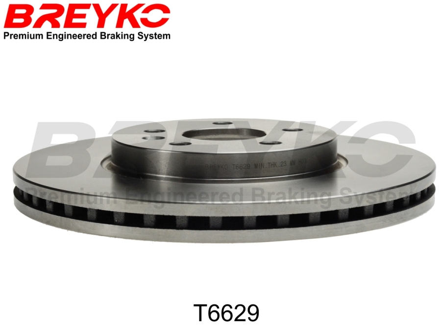 DAVID VASCO T6629 BREYKO Brake Disc