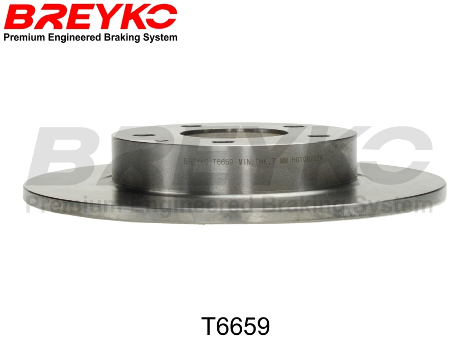 DAVID VASCO T6659 BREYKO Brake Disc