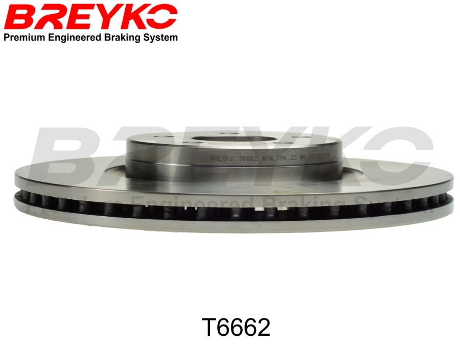 DAVID VASCO T6662 BREYKO Brake Disc
