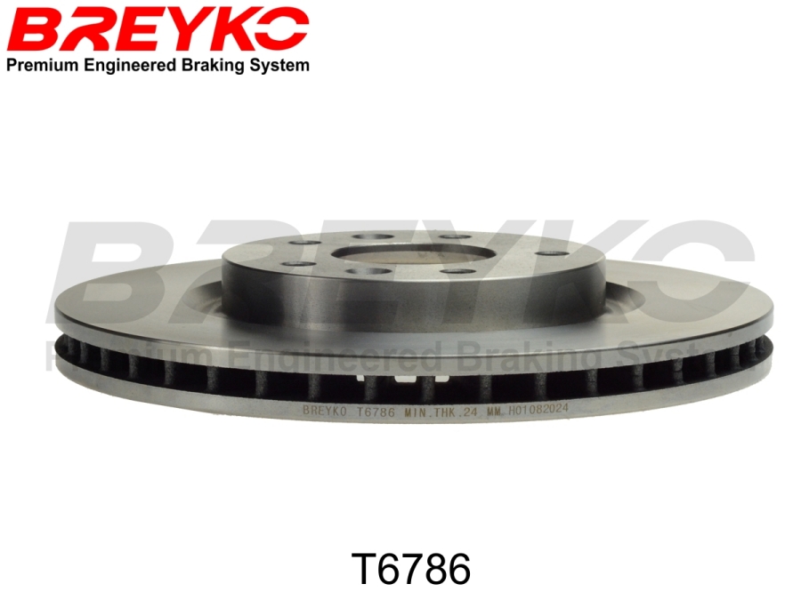 DAVID VASCO T6786 BREYKO Brake Disc