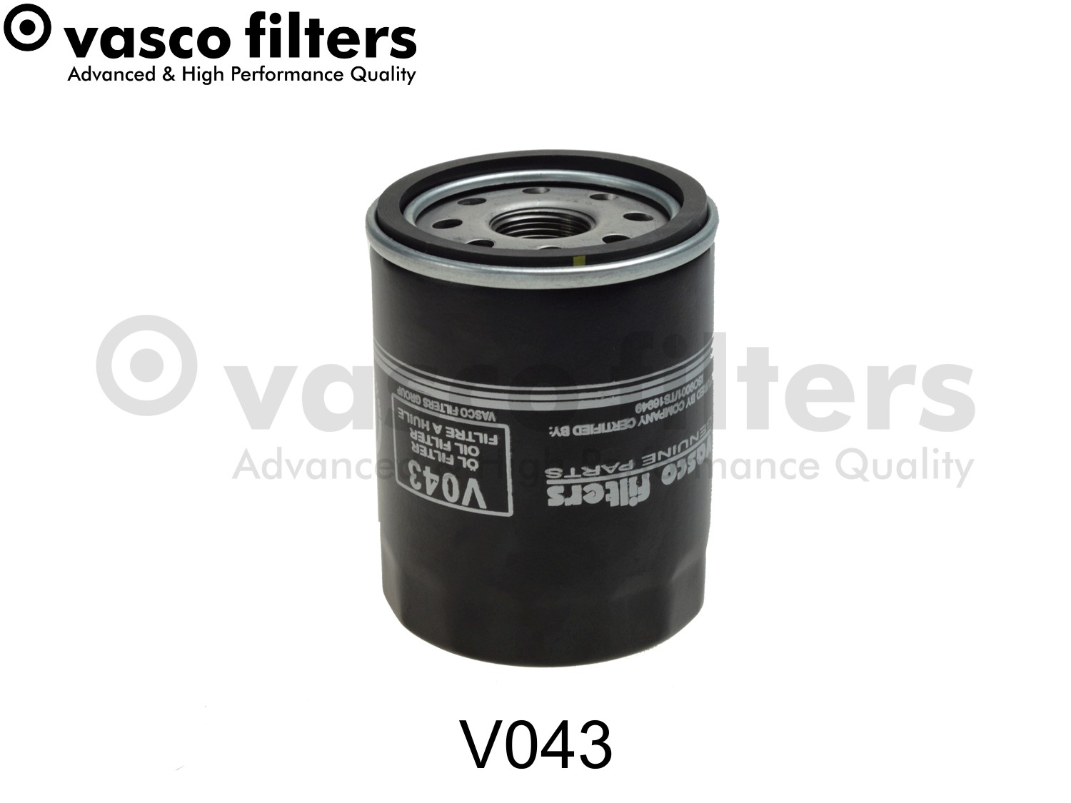 DAVID VASCO V043 VASCO FILTERS Oil Filter