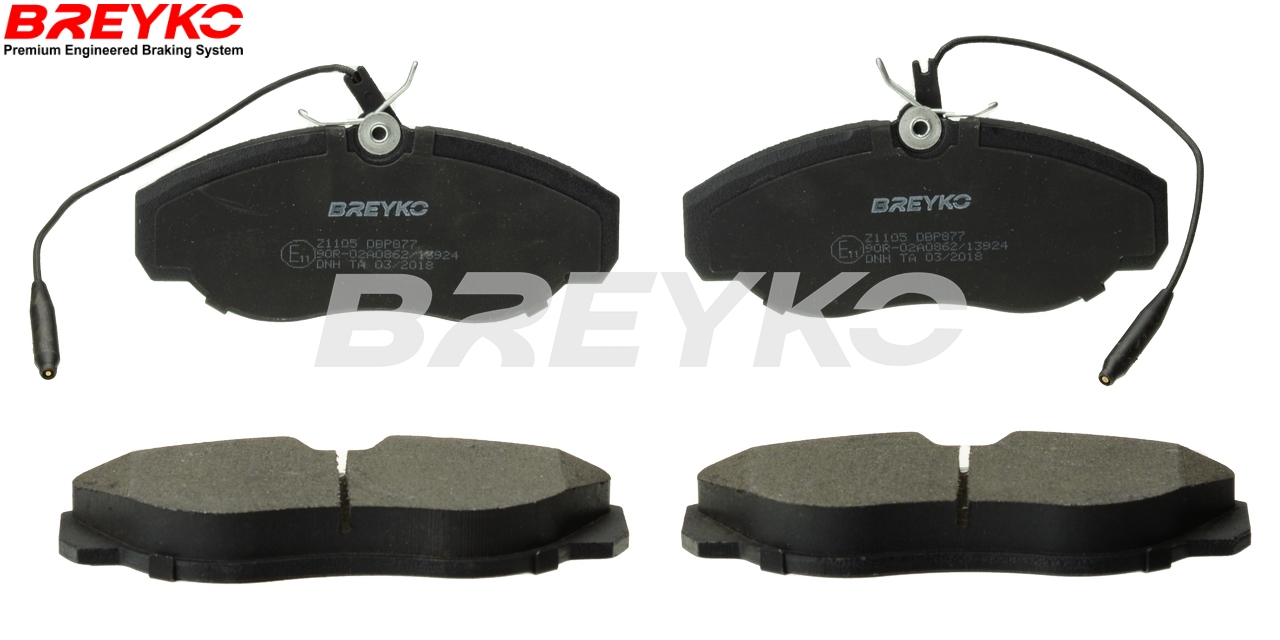 DAVID VASCO Z1105 BREYKO Brake Pad Set, disc brake