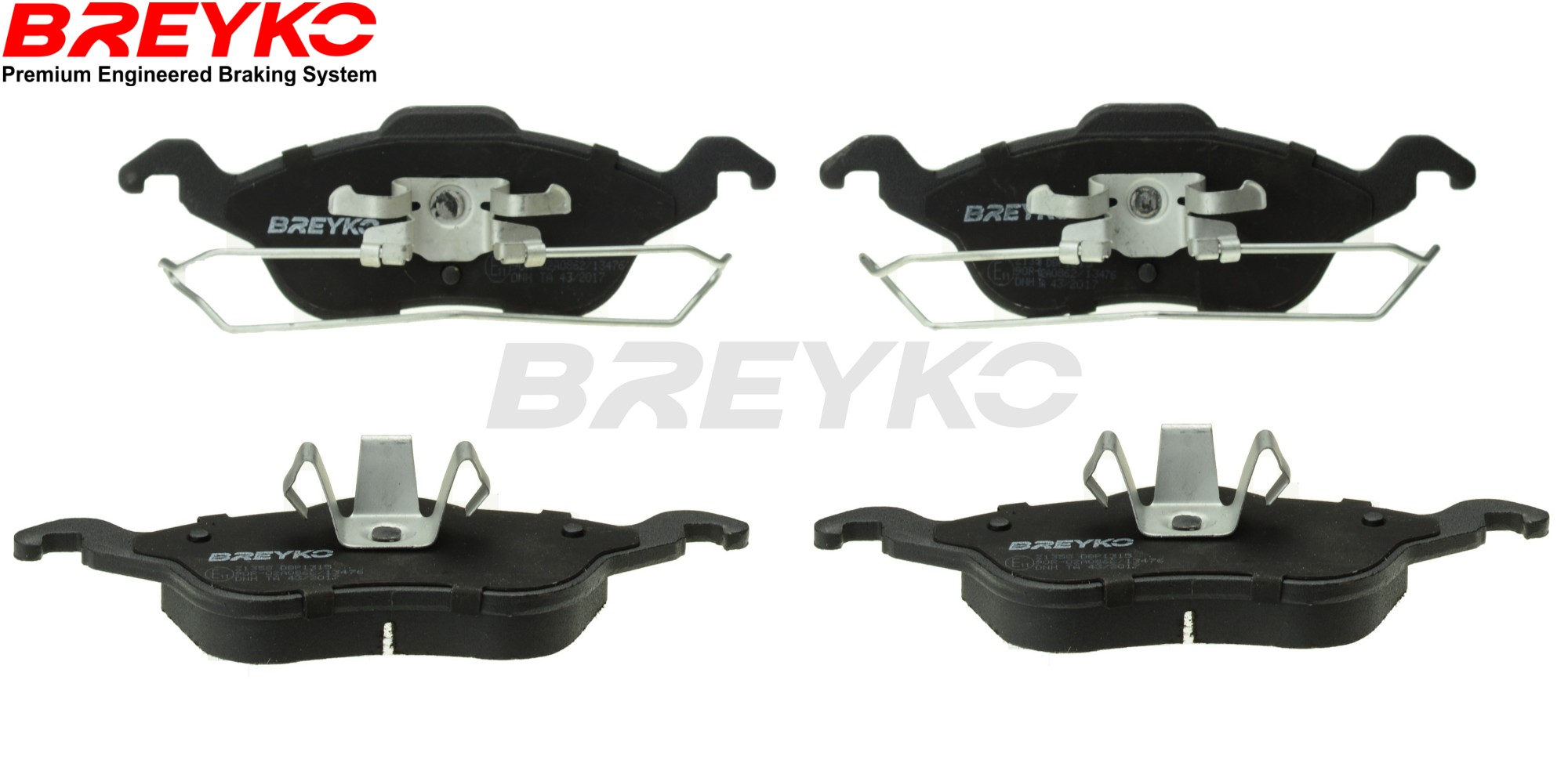 DAVID VASCO Z1358 BREYKO Kit pastiglie freno, Freno a disco