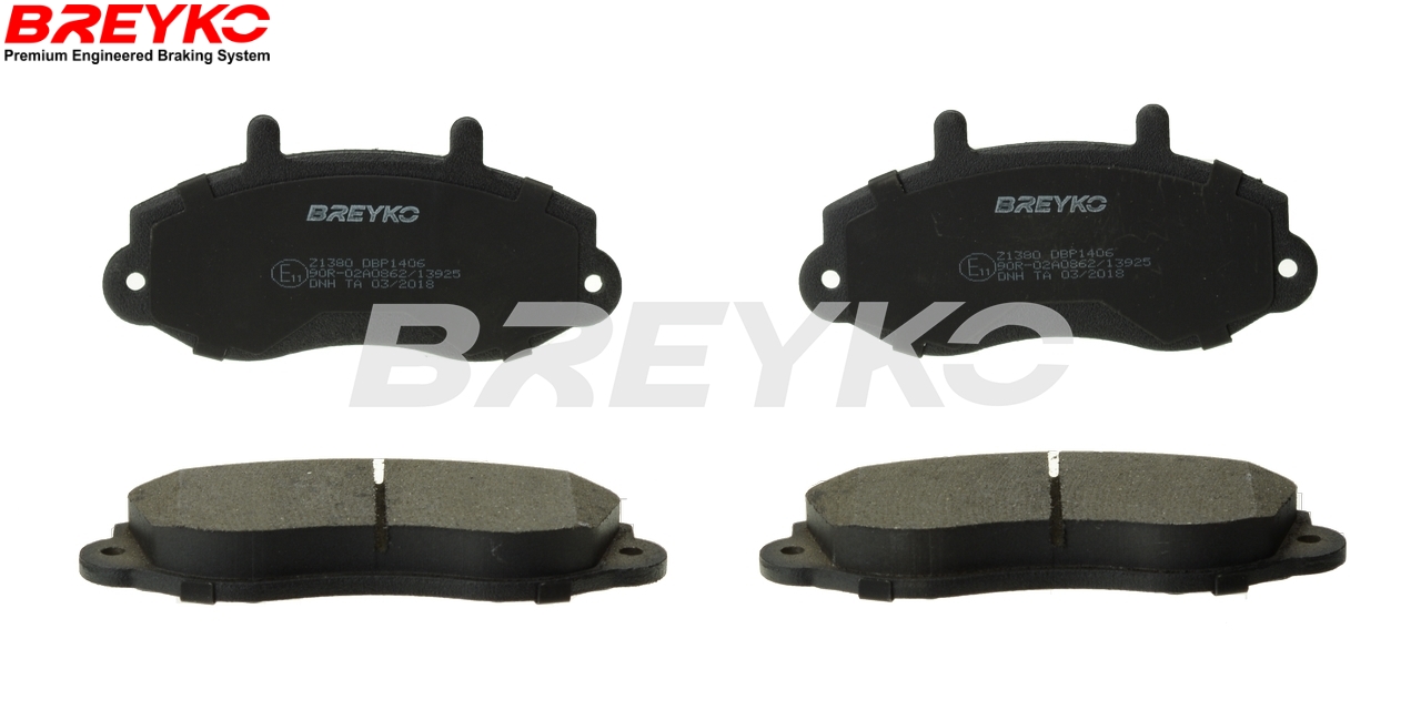 DAVID VASCO Z1380 BREYKO Kit pastiglie freno, Freno a disco