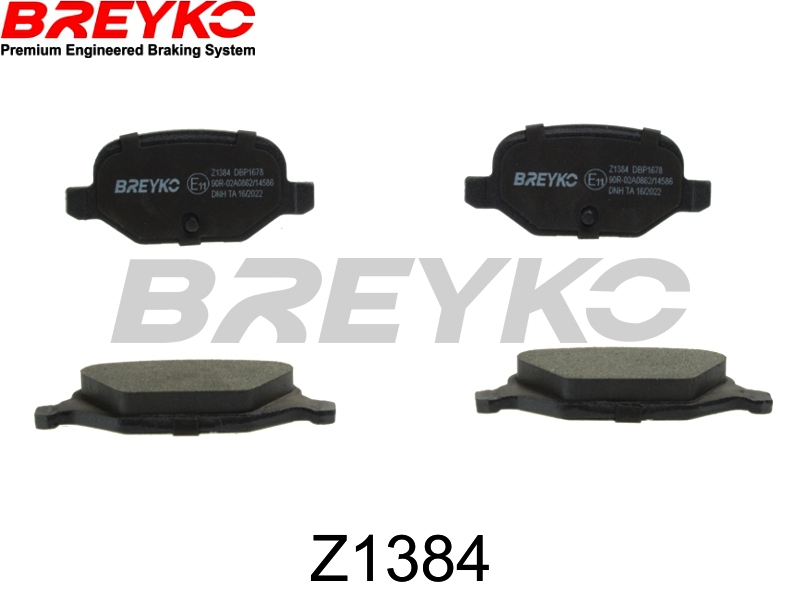DAVID VASCO Z1384 BREYKO Kit pastiglie freno, Freno a disco