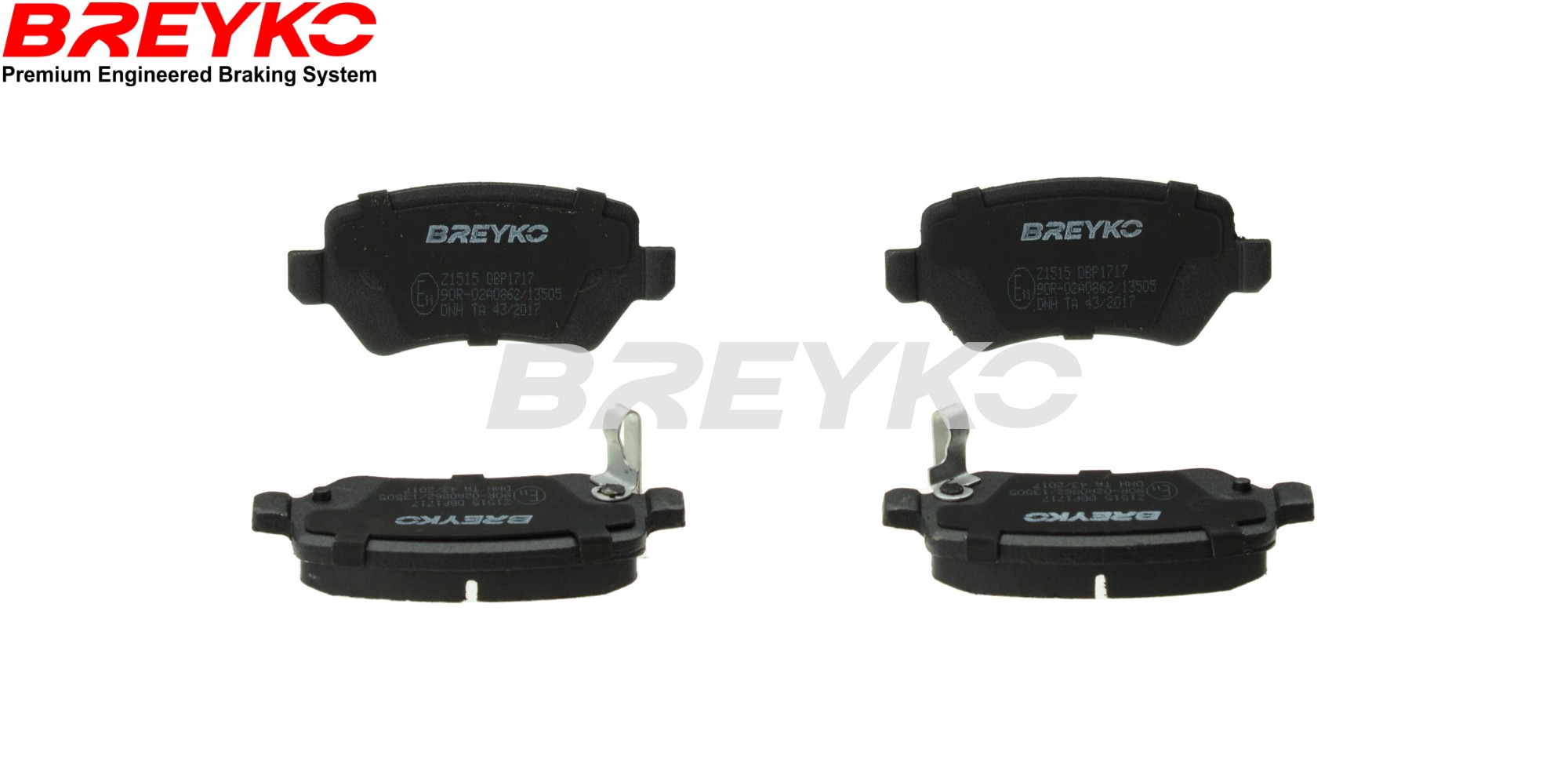 DAVID VASCO Z1515 BREYKO Brake Pad Set, disc brake