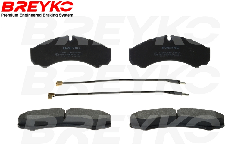 DAVID VASCO Z1609 BREYKO Brake Pad Set, disc brake