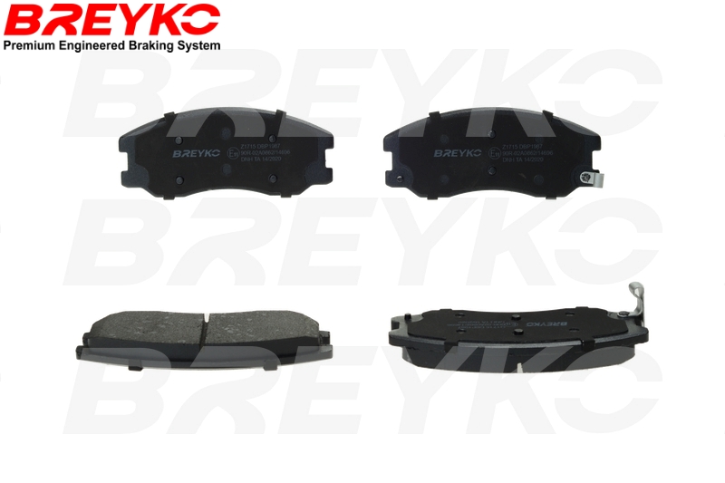 DAVID VASCO Z1715 BREYKO Kit pastiglie freno, Freno a disco