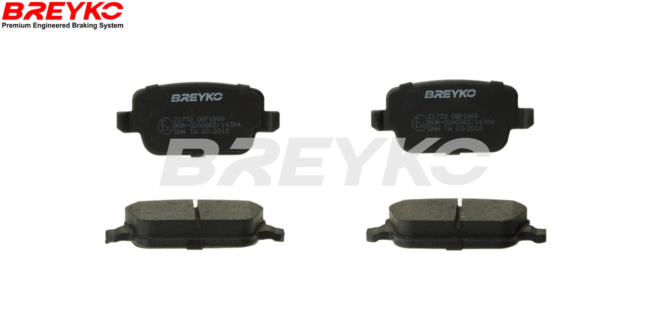 DAVID VASCO Z1732 BREYKO Kit pastiglie freno, Freno a disco
