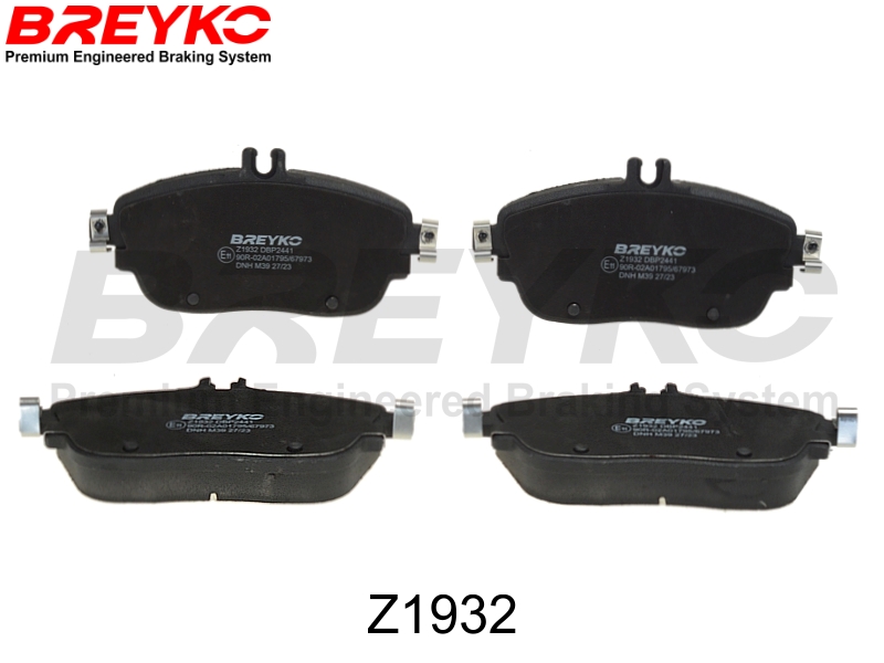 DAVID VASCO Z1932 BREYKO Brake Pad Set, disc brake