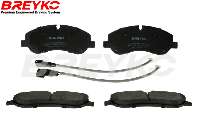 DAVID VASCO Z1967 BREYKO Brake Pad Set, disc brake