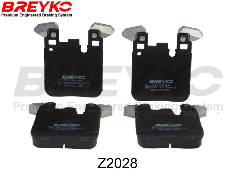 DAVID VASCO Z2028 BREYKO Brake Pad Set, disc brake