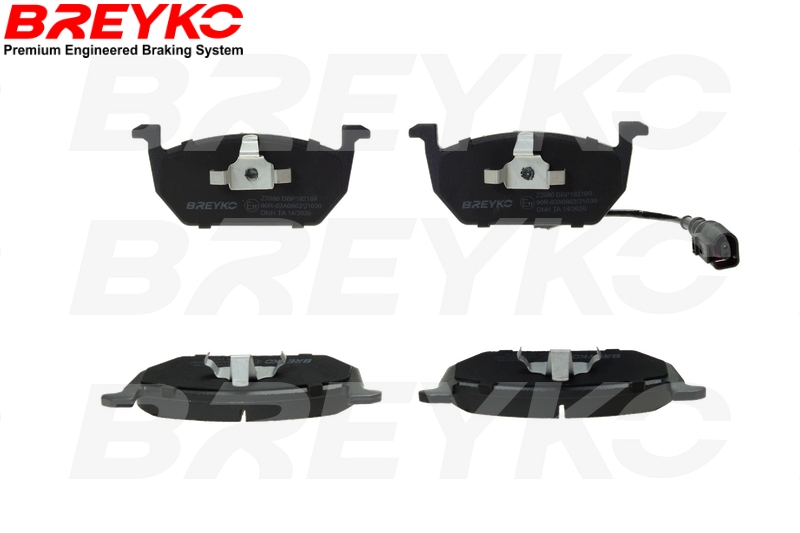 DAVID VASCO Z2080 BREYKO Brake Pad Set, disc brake
