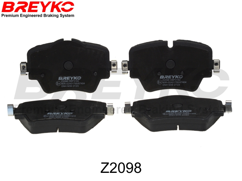 DAVID VASCO Z2098 BREYKO Brake Pad Set, disc brake