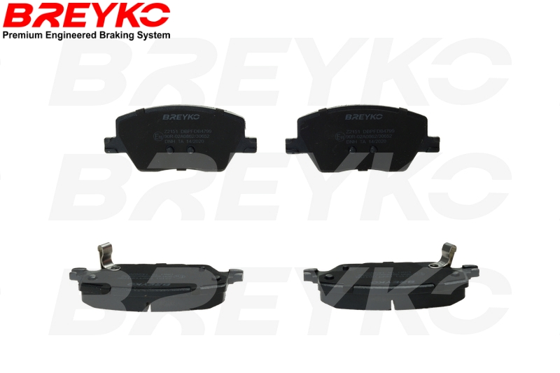 DAVID VASCO Z2151 BREYKO Brake Pad Set, disc brake