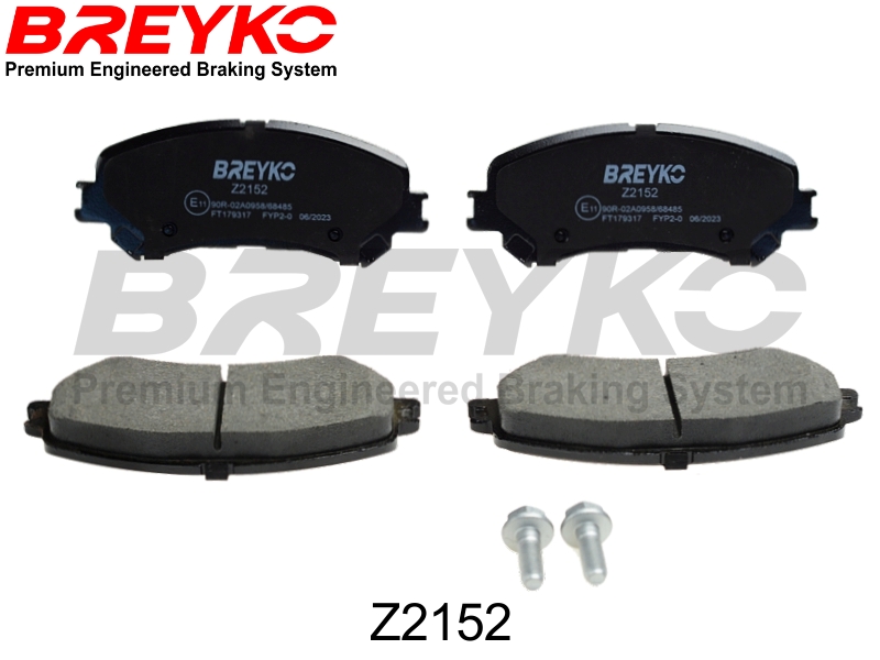 DAVID VASCO Z2152 BREYKO Brake Pad Set, disc brake