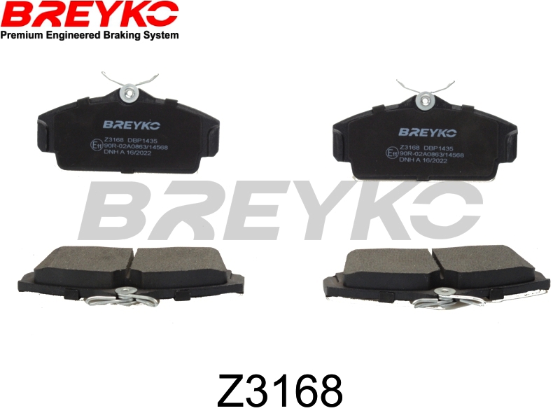 DAVID VASCO Z3168 BREYKO Brake Pad Set, disc brake