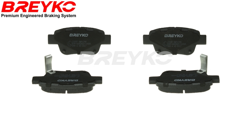 DAVID VASCO Z3337 BREYKO Brake Pad Set, disc brake