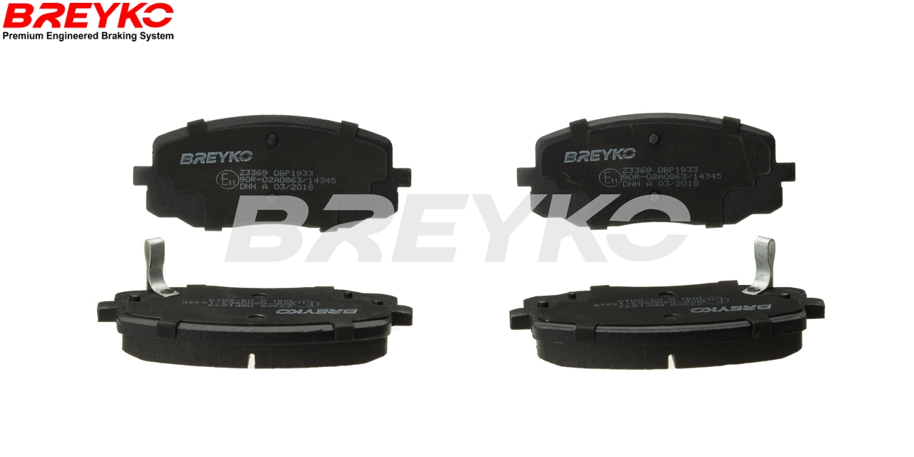 DAVID VASCO Z3369 BREYKO Brake Pad Set, disc brake